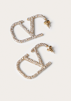 VLogo Signature Earrings from Valentino 