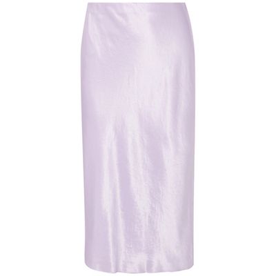 Hammered Satin Skirt from Vince