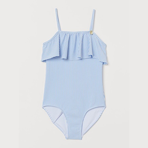 Flounce-trimmed Swimsuit from H&M