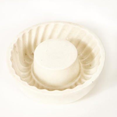  Round Creamware Jelly Mould 