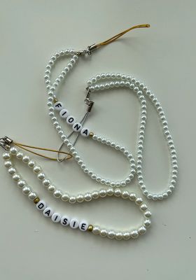 Personalised Or Standard ‘Pearl’ Phone Charms from MessIsMineDesigns