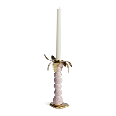 Mojave Palm Candlestick from L’Objet 