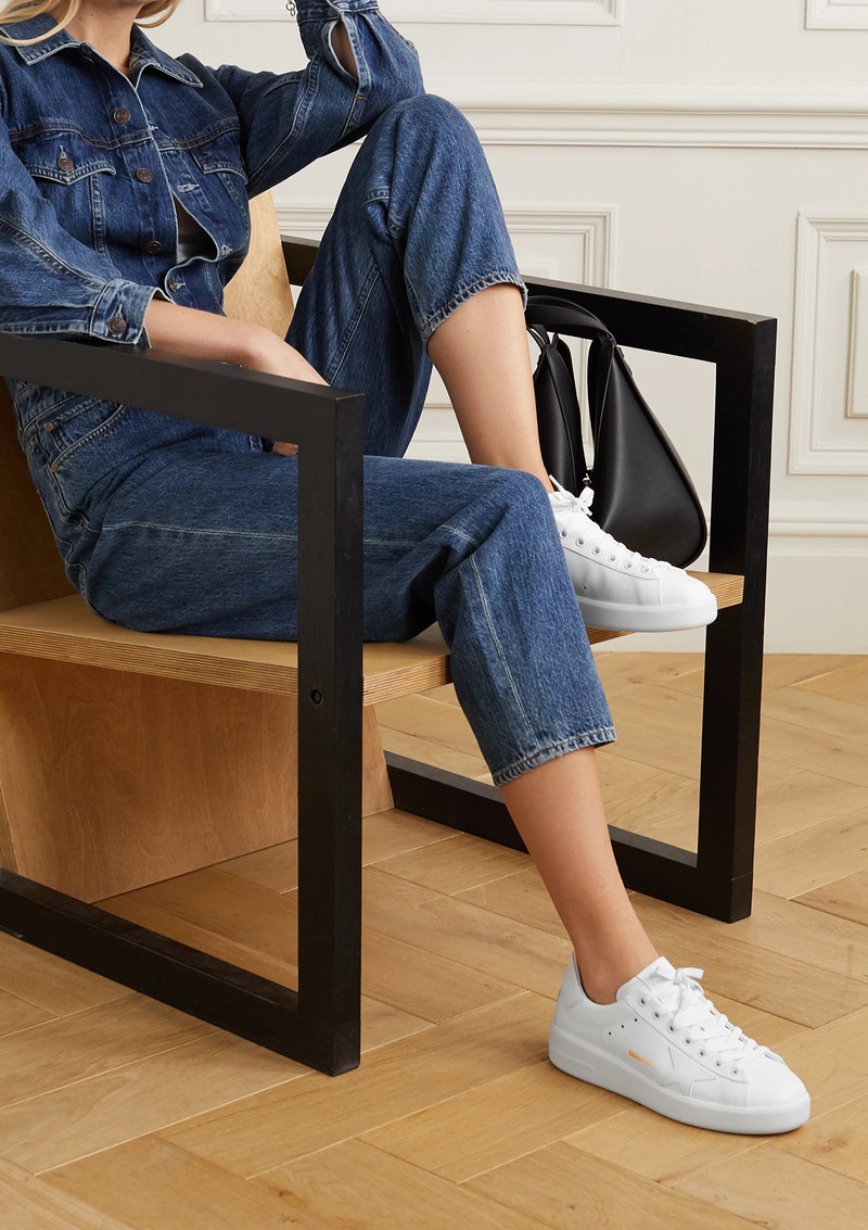 Pure Star Leather Sneakers from Golden Goose