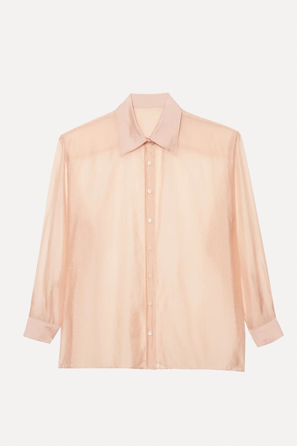 x from Nel Sheer Button Up Shirt, €139 | The Frankie Shop