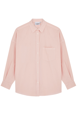Chiara Pink Cotton-Poplin Shirt from LMND Lemonade