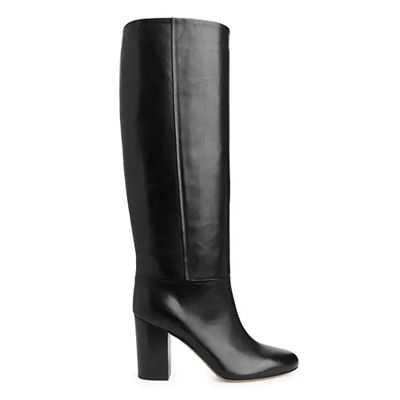 High-Heel Leather Boots from Arket