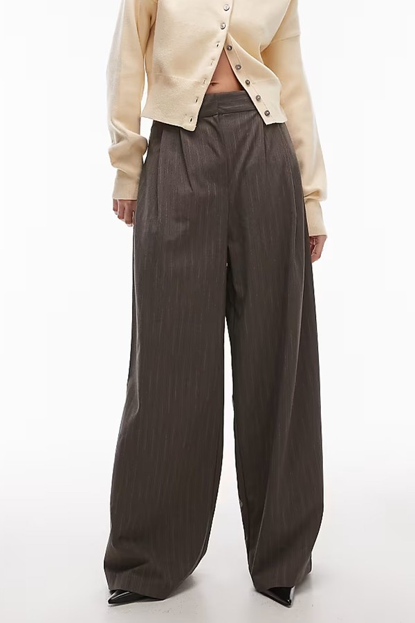 Co-ord Pleated Trousers from Topshop