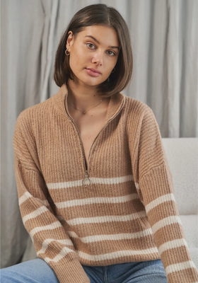 Alyson Zip Sweater from Charli