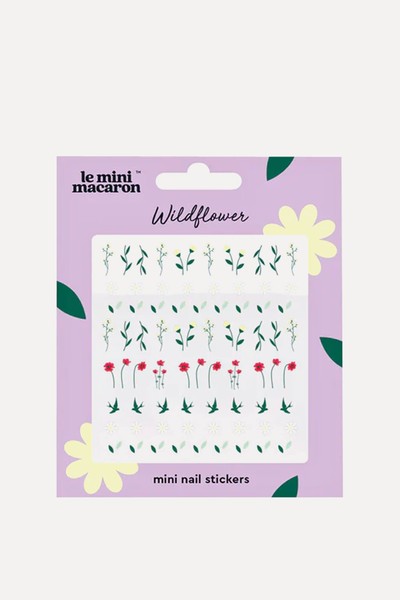 Wildflower Mini Nail Stickers from Le Mini Macaron