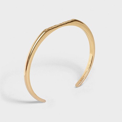 Flat Bracelet With Gold Finish from Celine