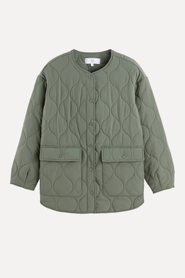 Recycled Padded Jacket In Slim Fit from La Redoute