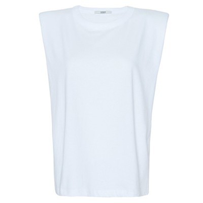 Eva Sleeveless Cotton-Jersey T-Shirt from Frankie Shop