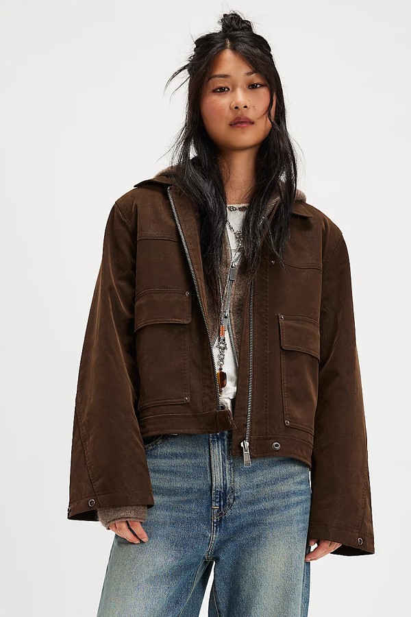 We The Free Blair Vegan Suede Jacket