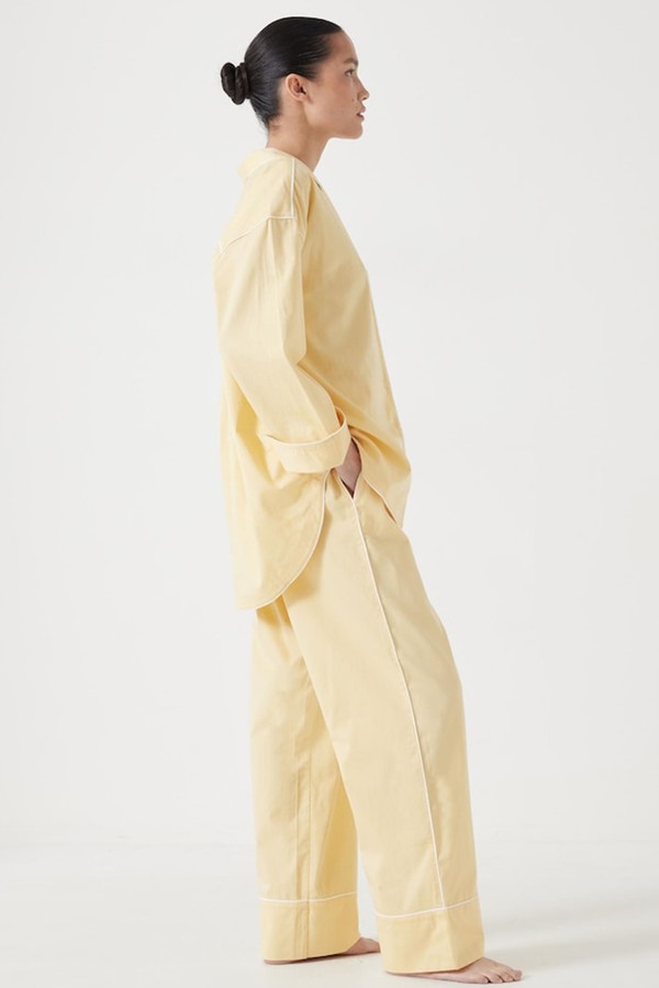 Cotton Sateen Oversized Pyjamas from Hush