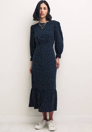 Polka Dot Midi Tea Dress from Nobody's Child