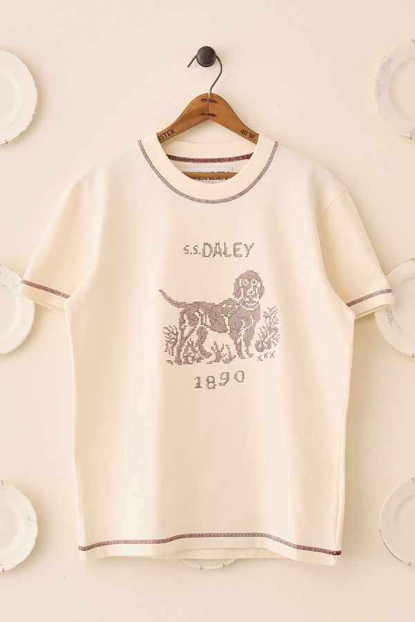 Basil Cross-stitch T-Shirt