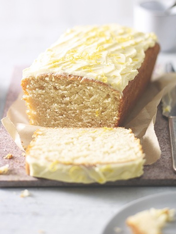 Vegan Frosted Lemon Cake