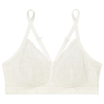 Lace-Panelled Bra from Spanx