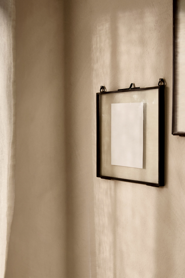 Rectangular Frame With Metal Edge