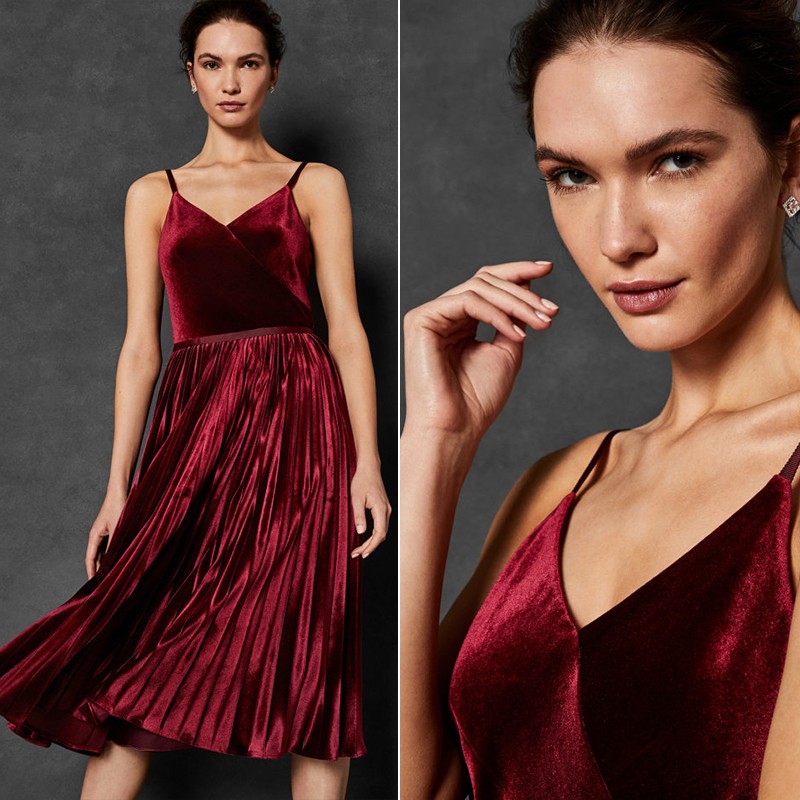 Khim Pleated Midi Dress