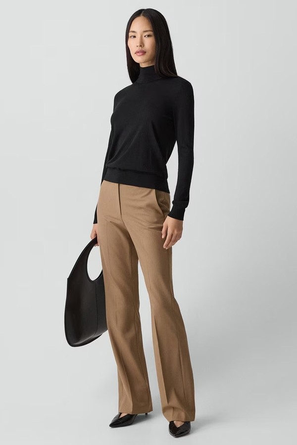 Turtleneck Sweater In Regal Wool from Theory