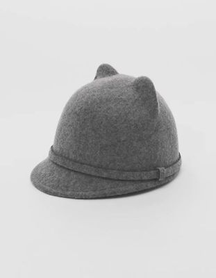 Felt Cloche Hat With Ears from Zara