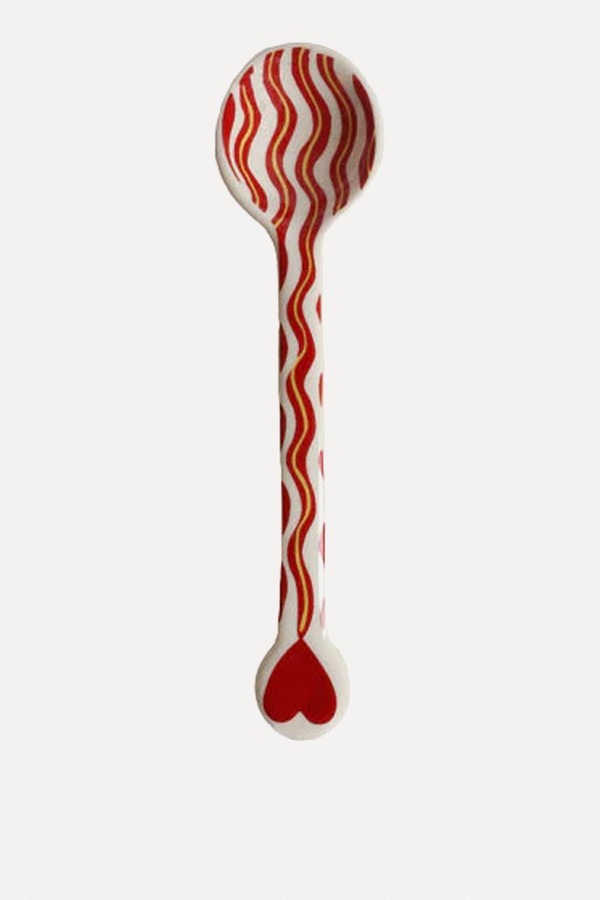 Made With Love Red Striped Spoon from Rockett St George