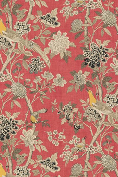 Hydrangea Bird (Archive Fabric) from GP & JBaker