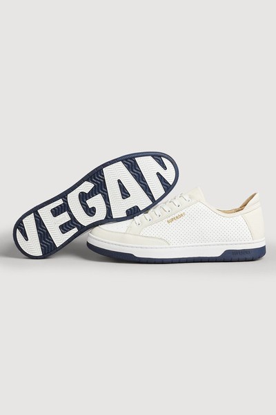 Vintage Vegan Basket Low Top Trainers from Superdry