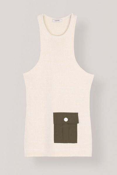 Tech Knit Top from Ganni