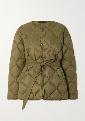 Rudy Belted Quilted Shell Down Coat from Rag & Bone