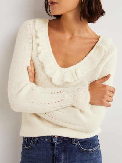 Fluffy Frill Jumper