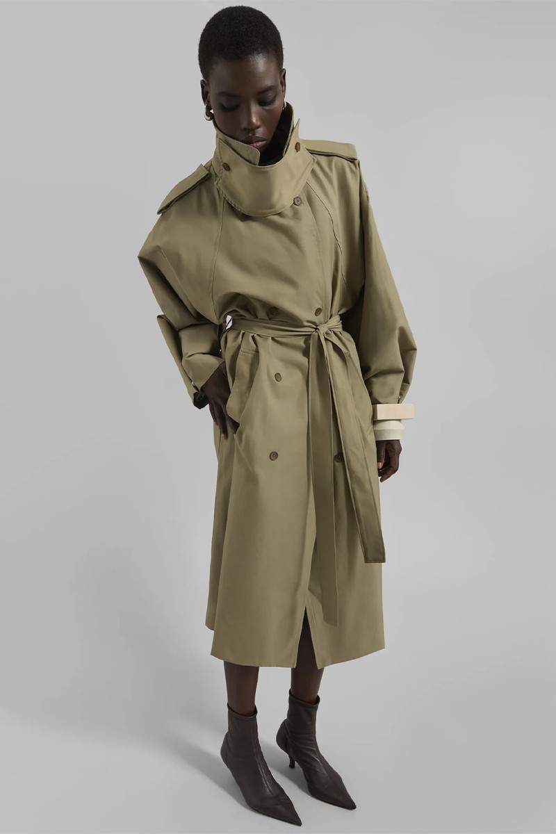 Davos Trench Coat from The Frankie Shop