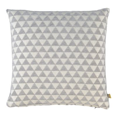 Grey Jacquard Cushion