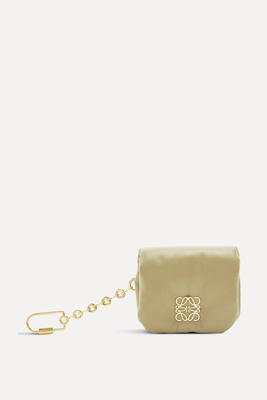 Puffer Goya Clip-On Leather Bag Charm from Loewe