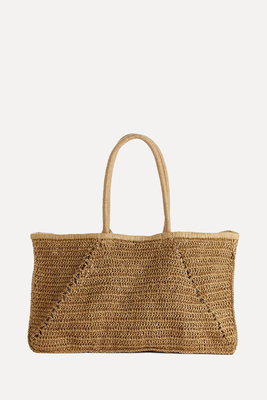 Straw Tote from ARKET