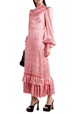 Pink Floral Dress