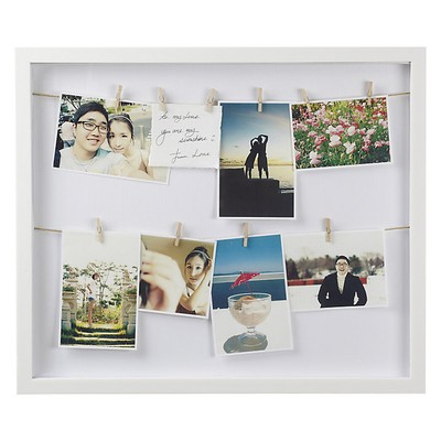 Clothesline Multi-aperture Photo Frame from Umbra 