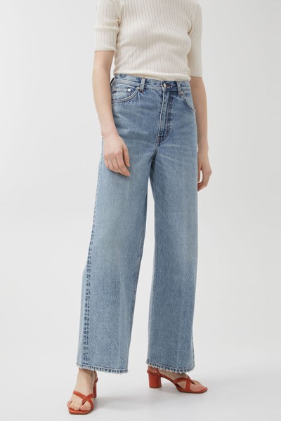 Wide Denim Trousers from Arket