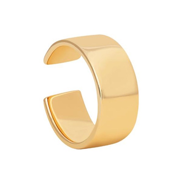 Boyfriend Simple Ear Cuff In Gold