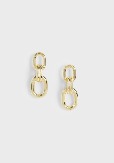 Nautical Chain Drop Earrings