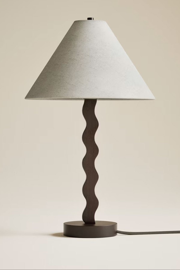 Wooden Wobble Table Lamp