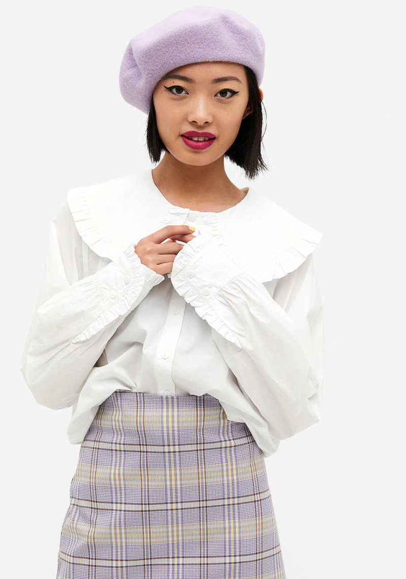 Big Collar Blouse from Monki