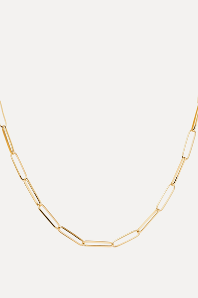 Yellow Gold Big Statement Necklace from PDPaola