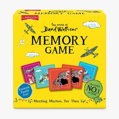 David Walliams Memory Game from Lagoon