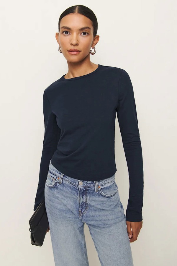 Ezra Slim Fit Long Sleeve from Reformation