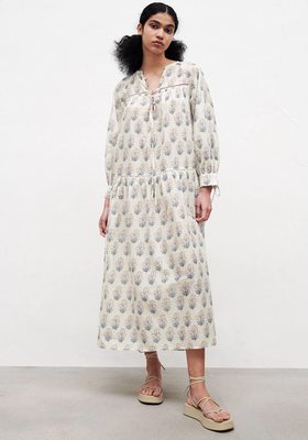 Printed Tiered Dress from Zara