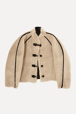 Short Shearling Reversible Coat  from The Frankie Shop