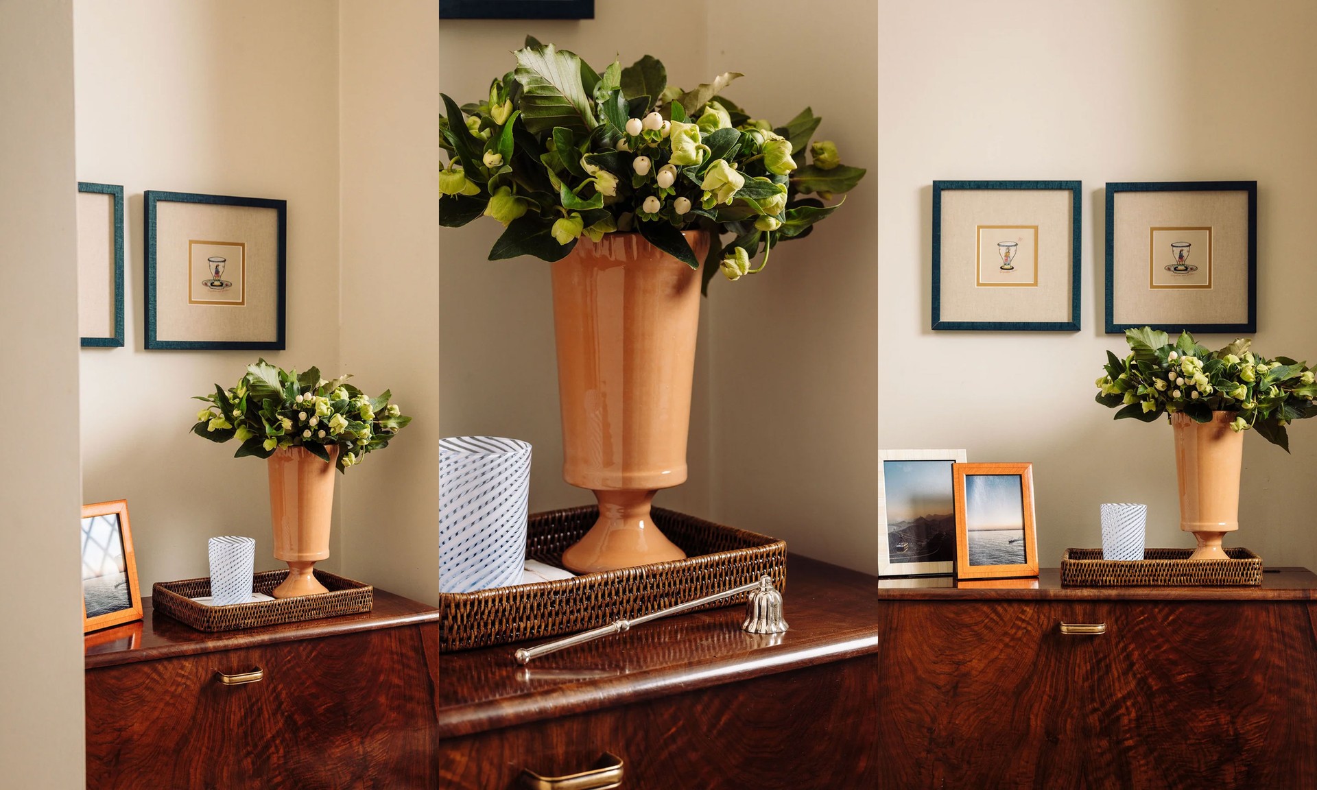Flora Ceramic Urn Vase from Rebecca Udall