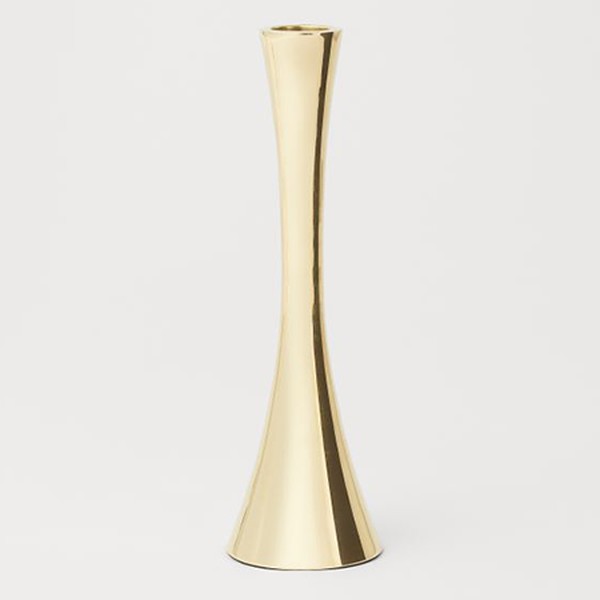 Short Brass Candlestick